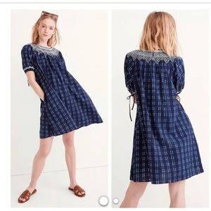 Madewell Navy Cotton Dress